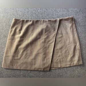 Abercrombie & Fitch Tan Mini Skirt